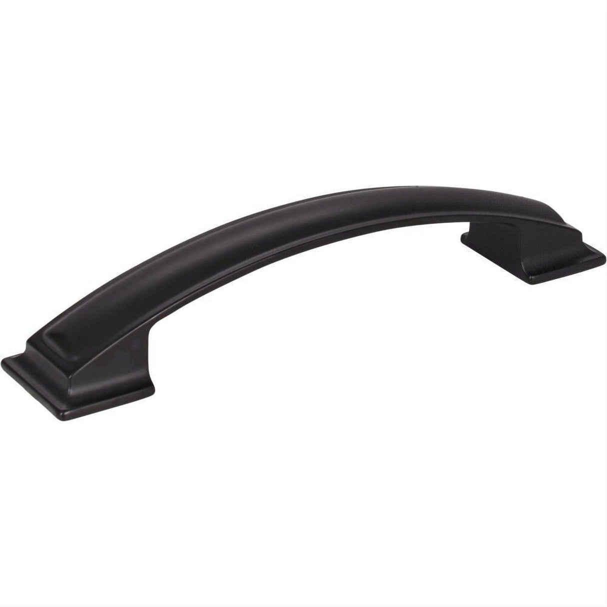 Jeffrey Alexander 435-128MB-128 Annadale 6-1/4" Zinc Pillow Top Cabinet Pull Matte Black