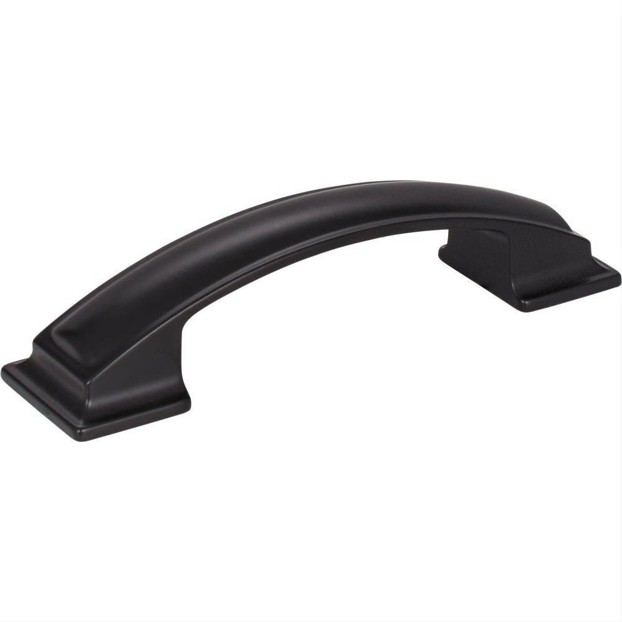 Jeffrey Alexander 435-96MB-96 Annadale 5" Zinc Pillow Top Cabinet Pull Matte Black