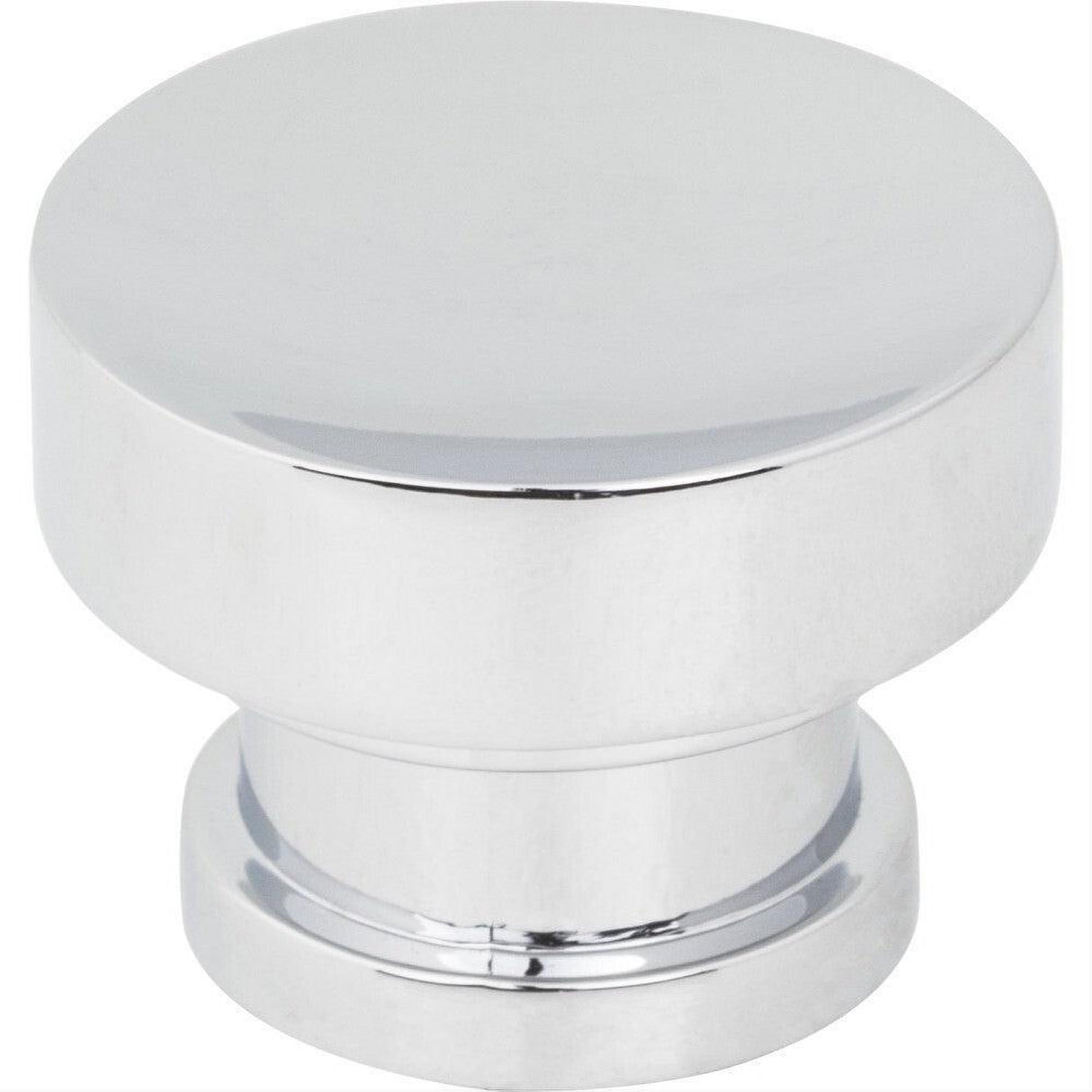 Jeffrey Alexander 484PC 484 Elara 1-1/4" Zinc Cabinet Knob Polished Chrome