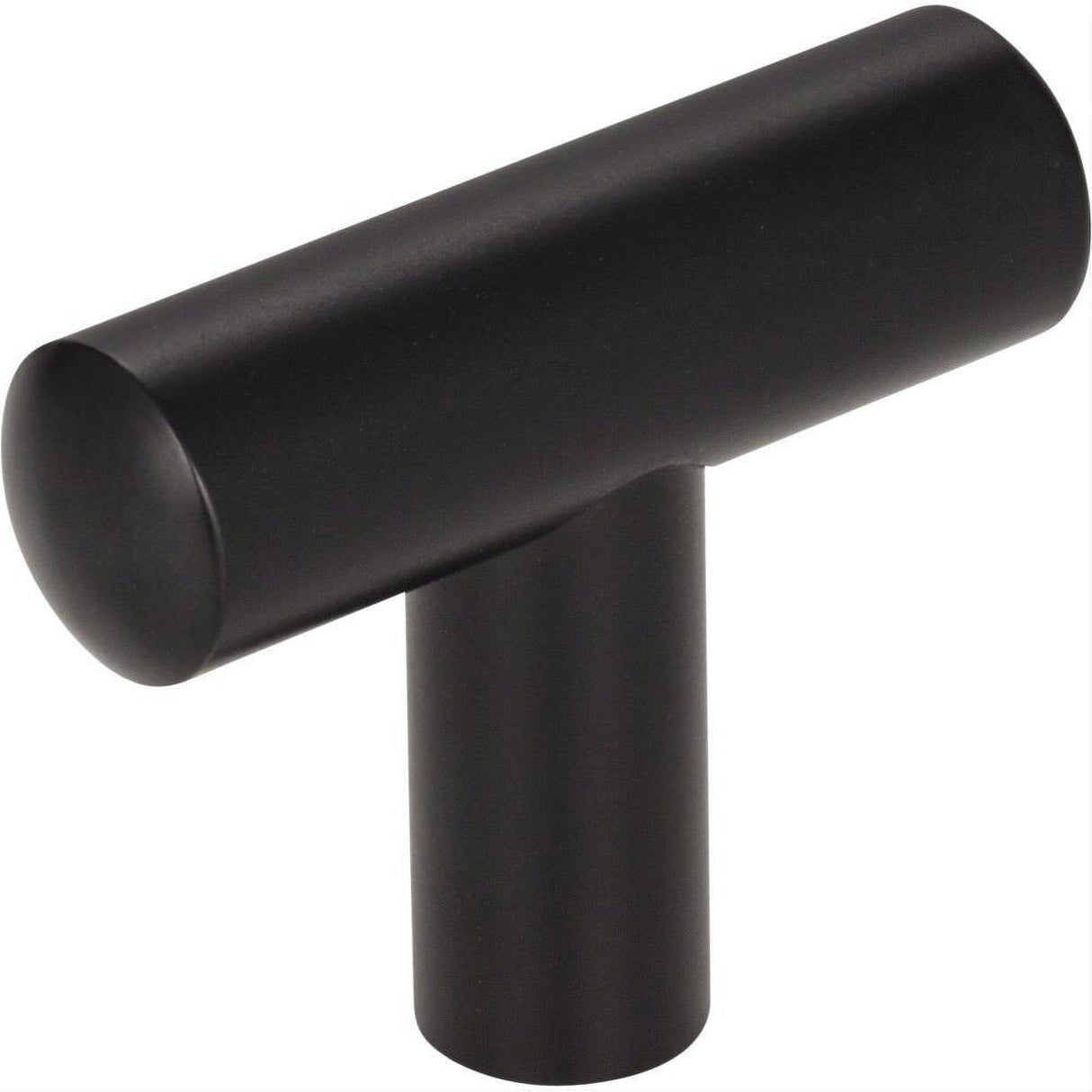 Jeffrey Alexander 48MB 48 Key West 1-7/8" Steel Cabinet T-Shaped Cabinet Knob Matte Black