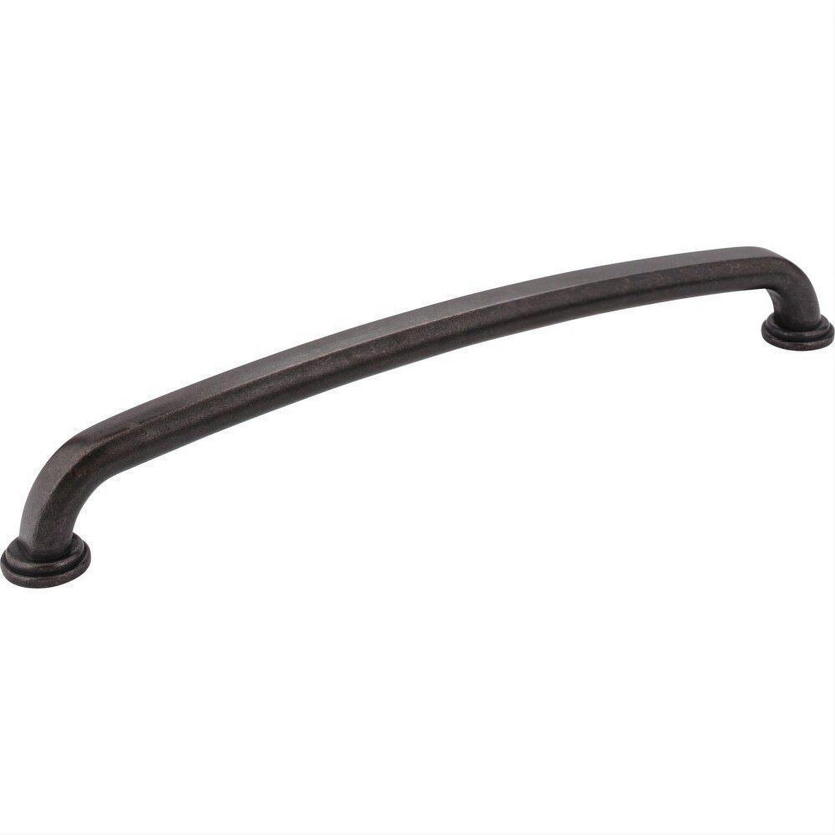Jeffrey Alexander 527-12DMAC-12 Bremen 1 13-1/16" Zinc Appliance & Cabinet Pull Distressed Oil Rubbed Bronze