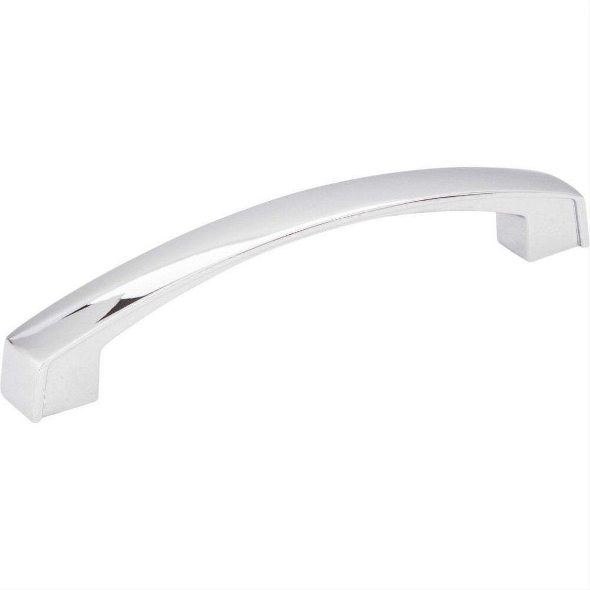 Jeffrey Alexander 549-128PC-128 Merrick 5-1/2" Zinc Cabinet Pull Polished Chrome