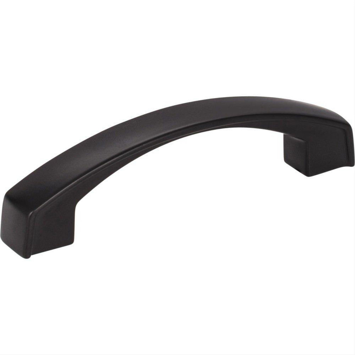 Jeffrey Alexander 549-96MB-96 Merrick 4-3/16" Zinc Cabinet Pull Matte Black