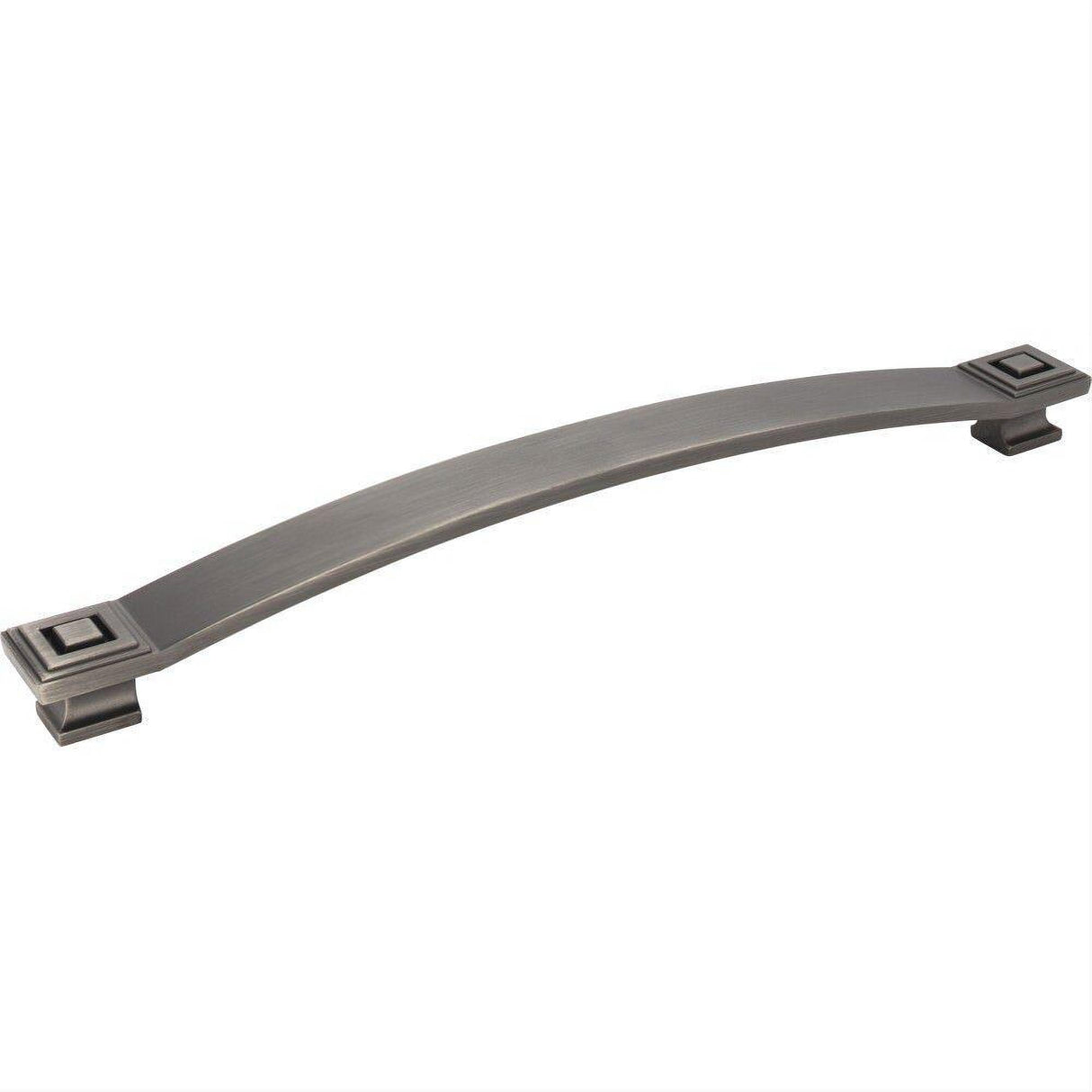 Jeffrey Alexander 585-12BNBDL-12 Delmar 5-13/16" Zinc Appliance & Cabinet Pull Brushed Pewter