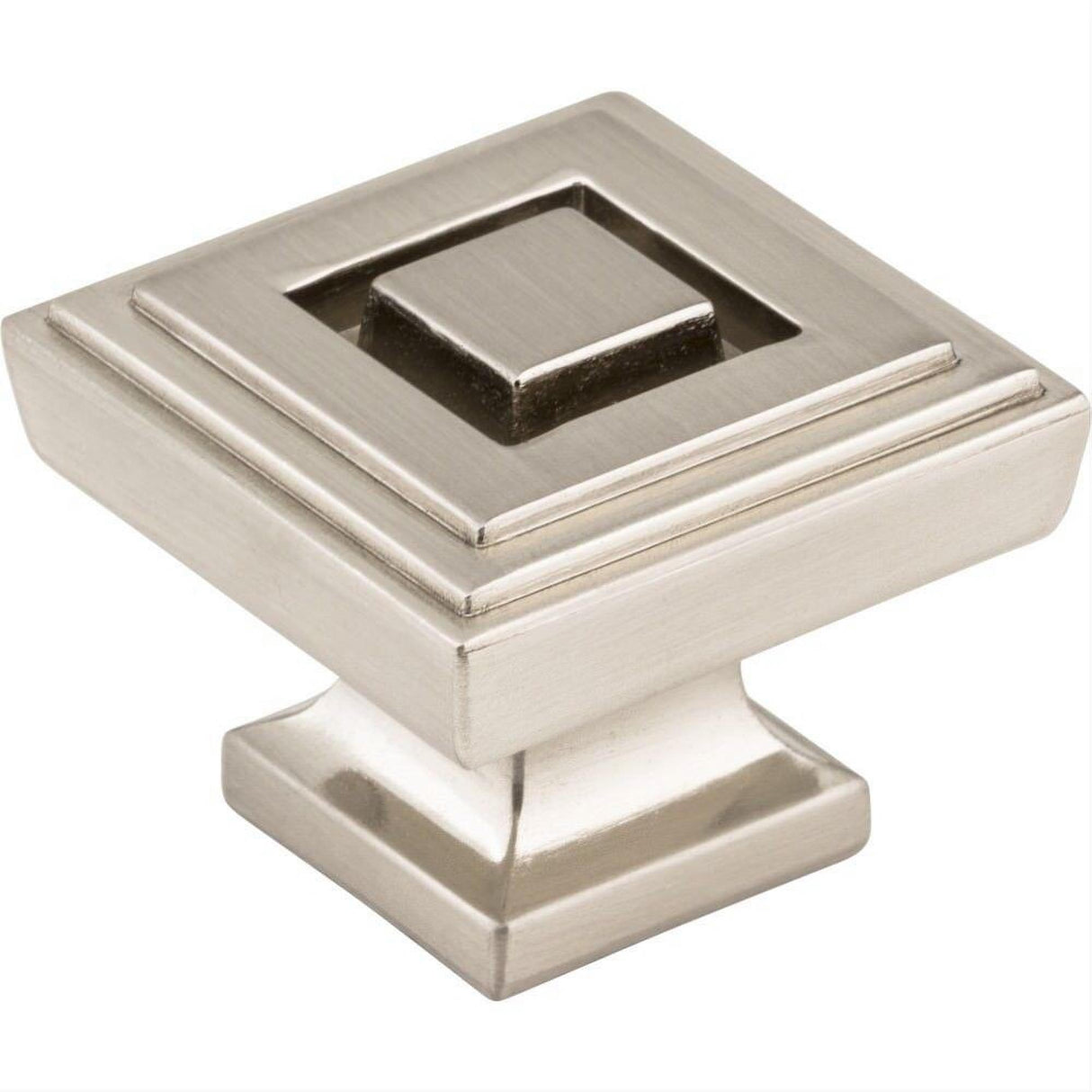Jeffrey Alexander 585L-SN Delmar 1-1/4" Zinc Large Cabinet Knob Satin Nickel