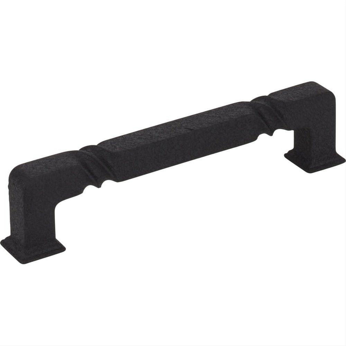 Jeffrey Alexander 602-128BLK-128 Tahoe 5-13/16" Zinc Cabinet Pull Black