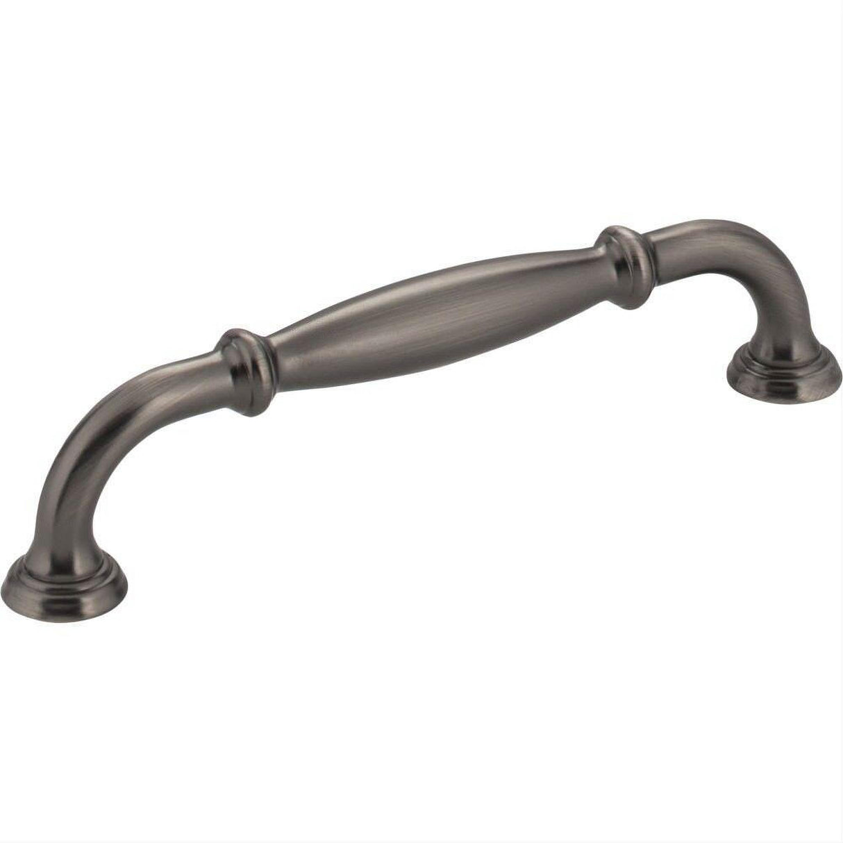 Jeffrey Alexander 658-128BNBDL-128 Tiffany 5-13/16" Zinc Cabinet Pull Brushed Pewter