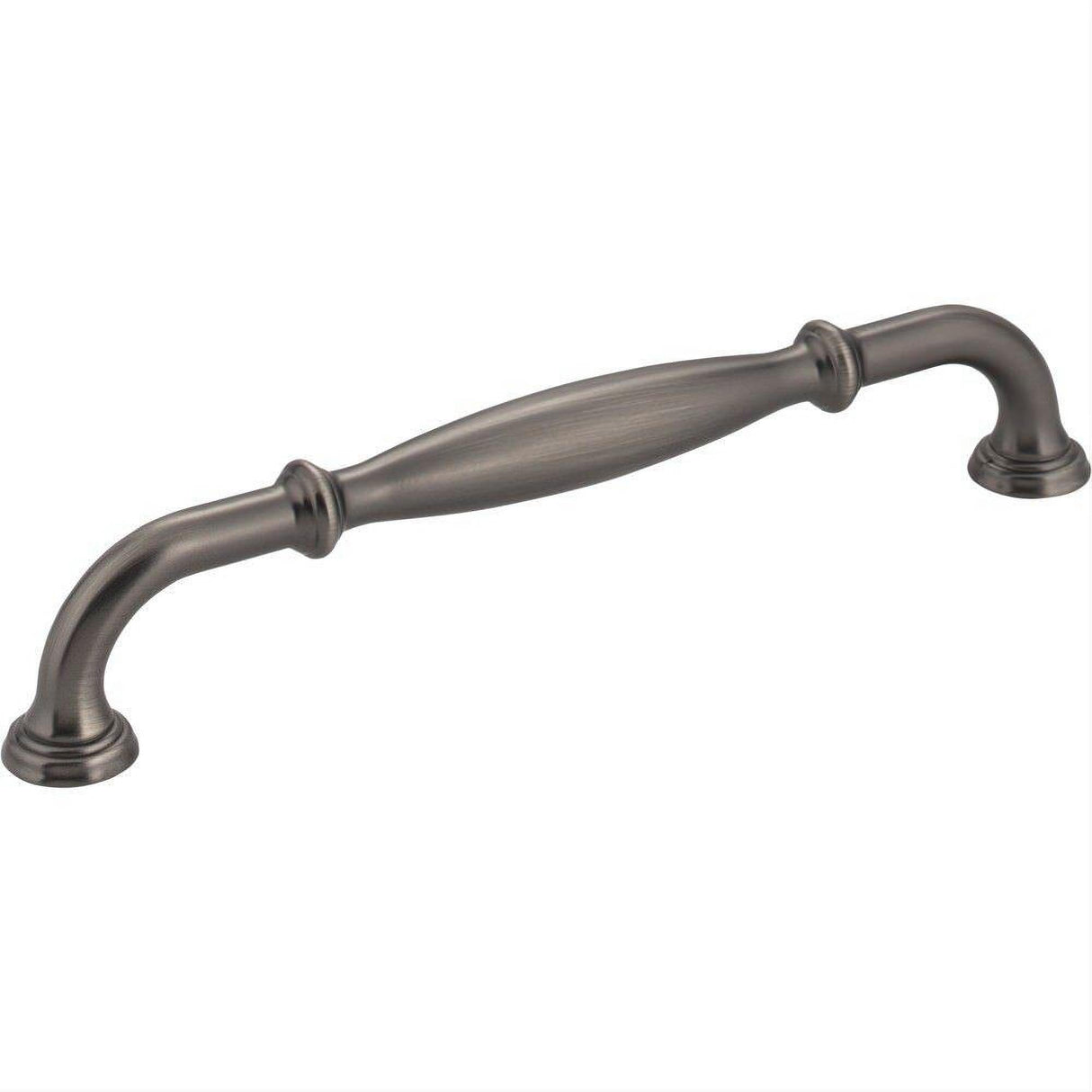 Jeffrey Alexander 658-160BNBDL-160 Tiffany 7-1/16" Zinc Cabinet Pull Brushed Pewter
