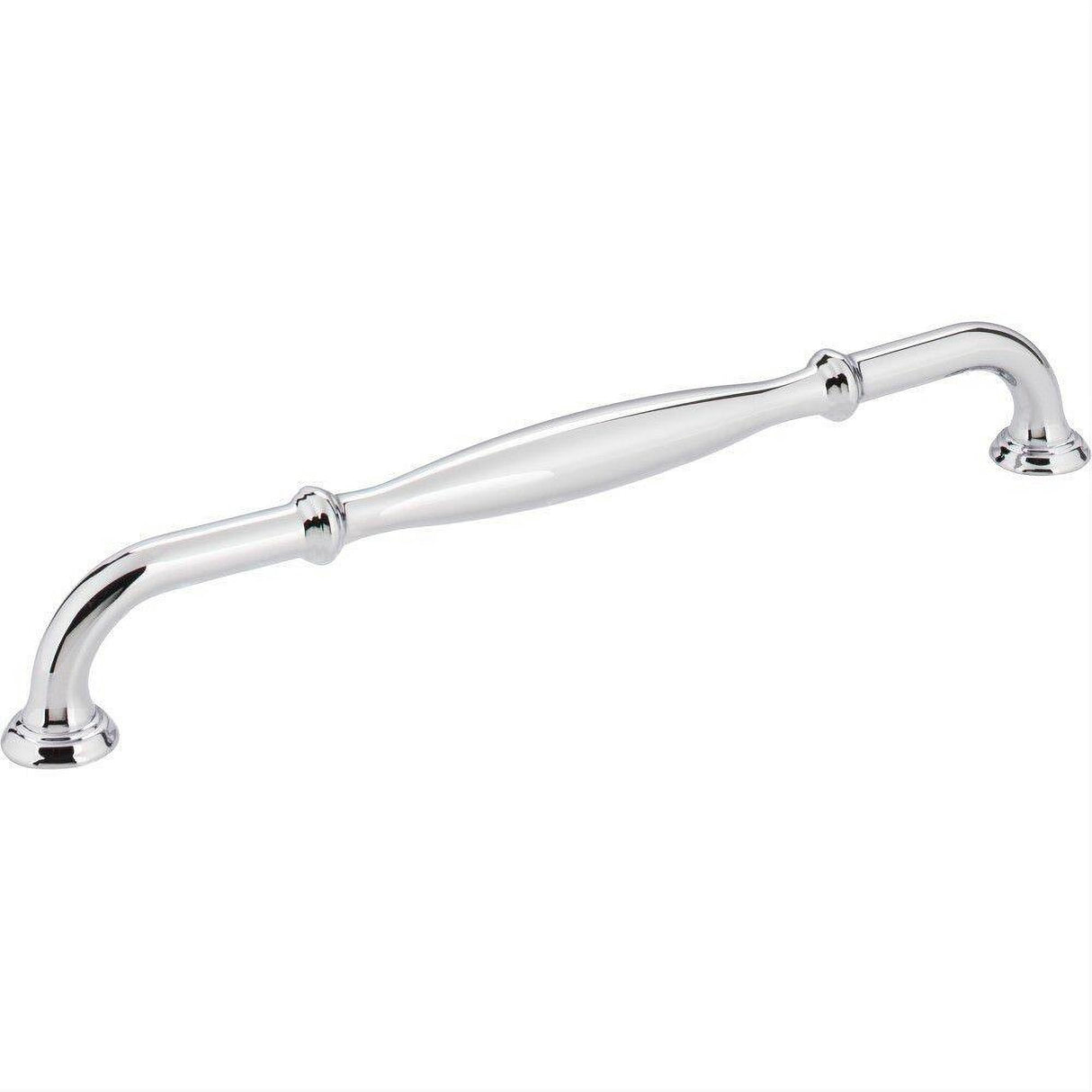 Jeffrey Alexander 658-224PC-224 Tiffany 9-7/8" Zinc Cabinet Pull Polished Chrome