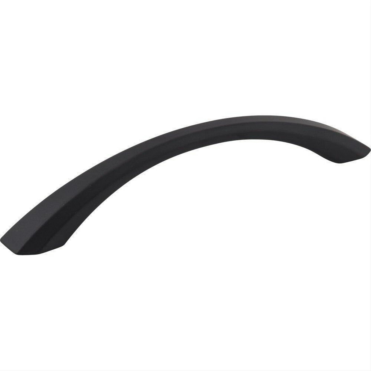 Jeffrey Alexander 678-128MB-128 Wheeler 6-1/4" Zinc Cabinet Pull Matte Black