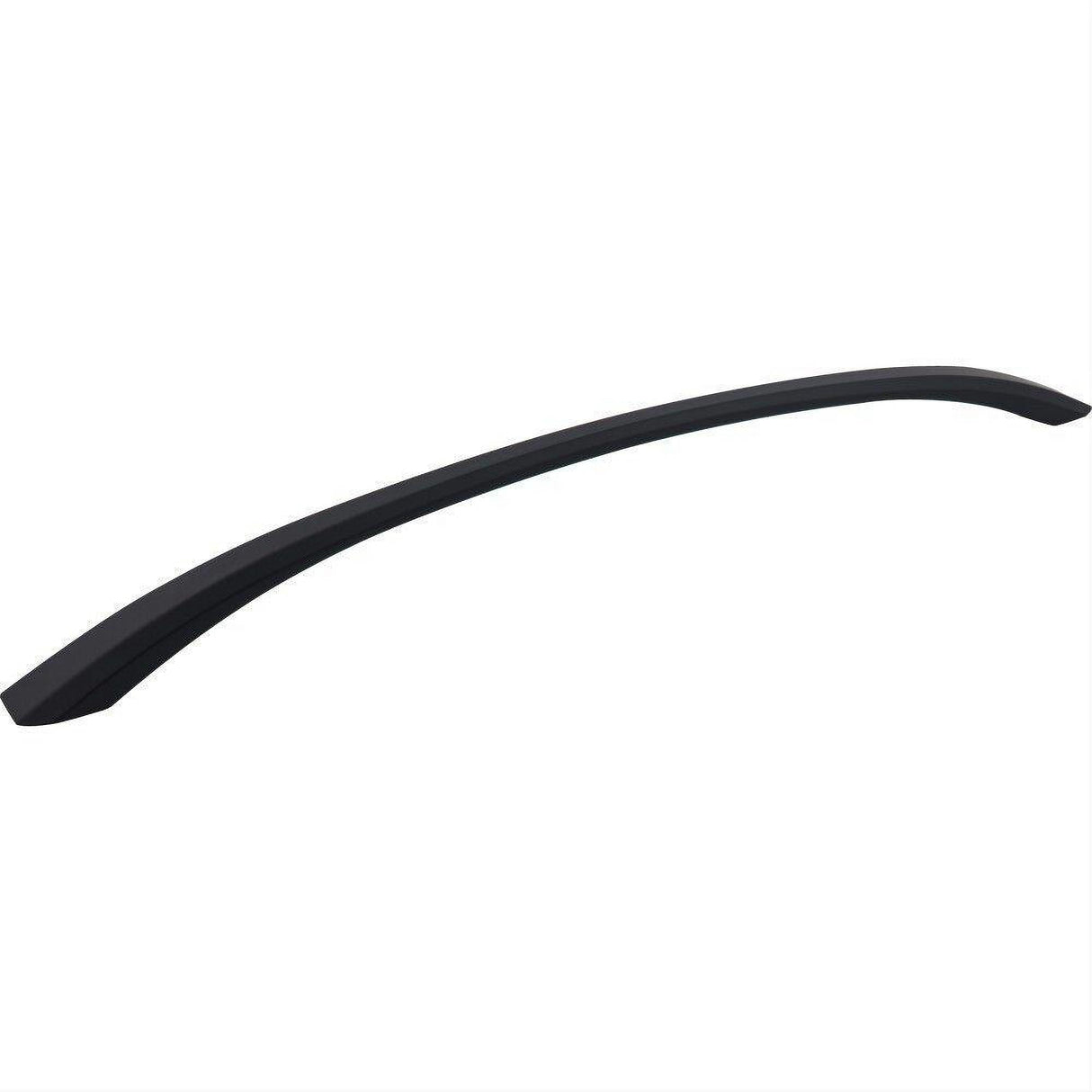 Jeffrey Alexander 678-18MB-18 Wheeler 20-1/4" Zinc Appliance & Cabinet Pull Matte Black