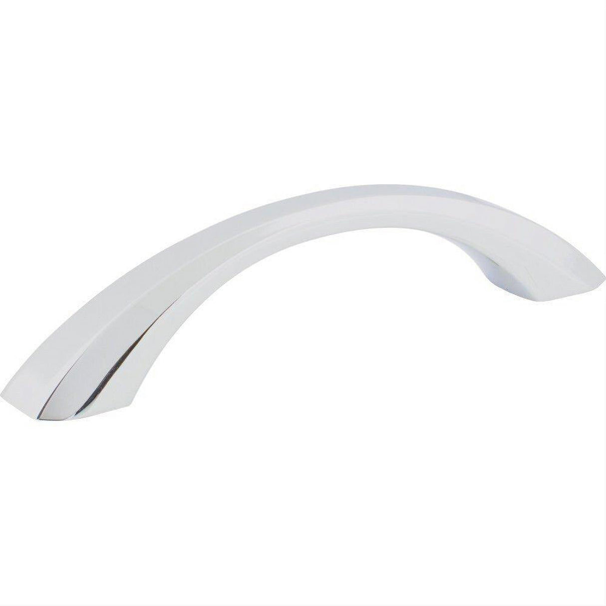 Jeffrey Alexander 678-96PC-96 Wheeler 5" Zinc Cabinet Pull Polished Chrome