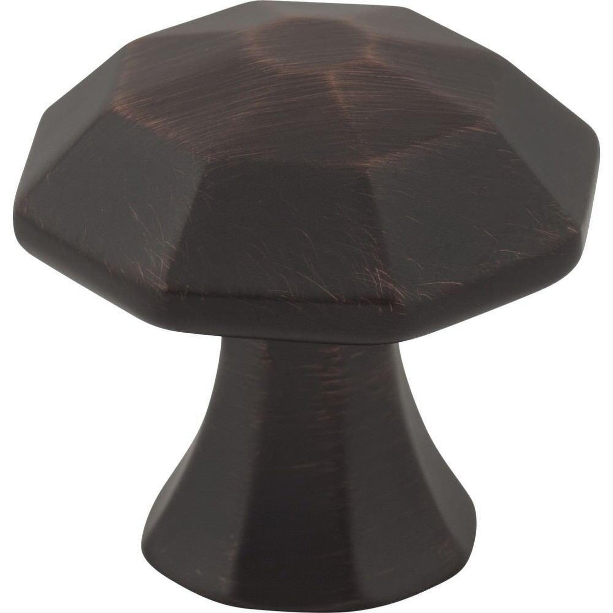 Jeffrey Alexander 678DBAC 678 Wheeler Zinc Cabinet Knob Brushed Oil Rubbed Bronze