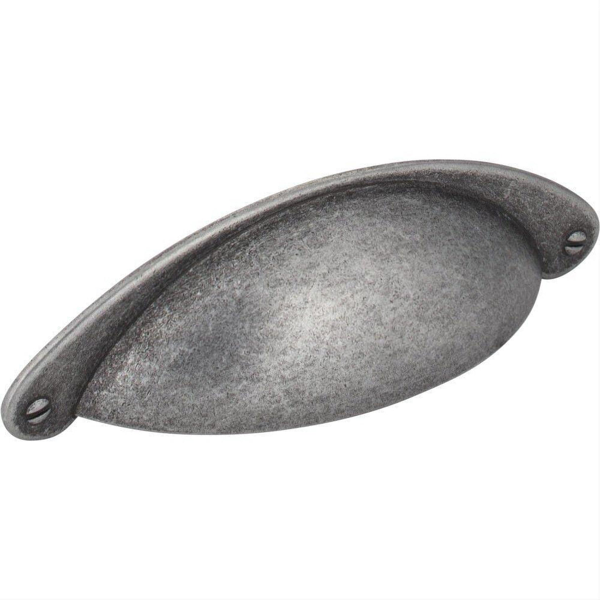 Jeffrey Alexander 8233SIM 8233 Lyon 4-15/16" Zinc Cabinet Pull Distressed Antique Silver