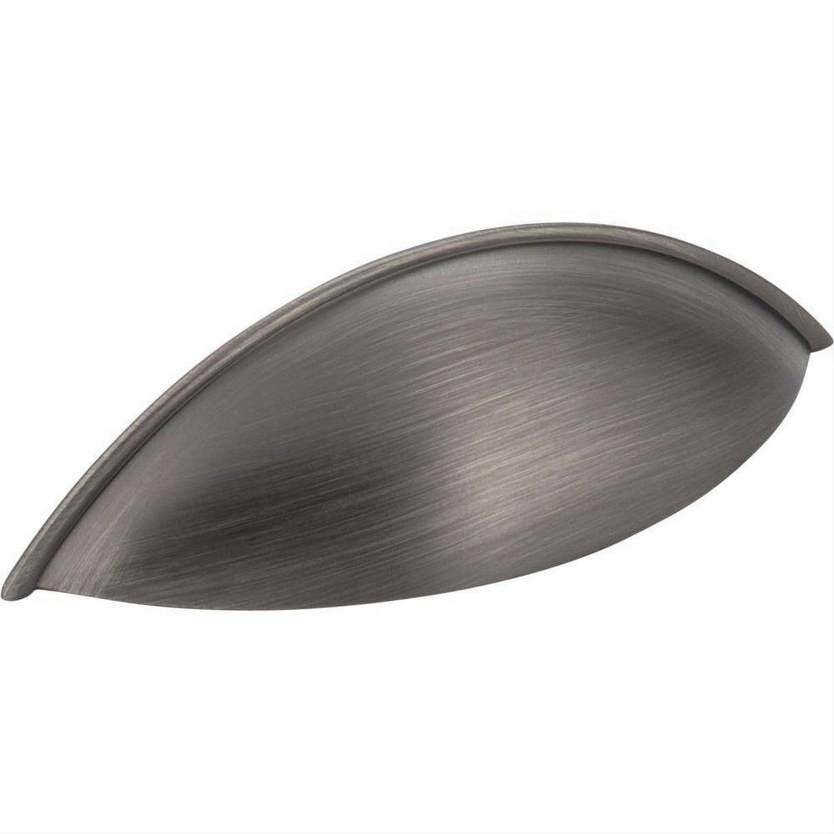 Jeffrey Alexander 8236-BNBDL Bordeaux 5" Zinc Cabinet Pull Brushed Pewter