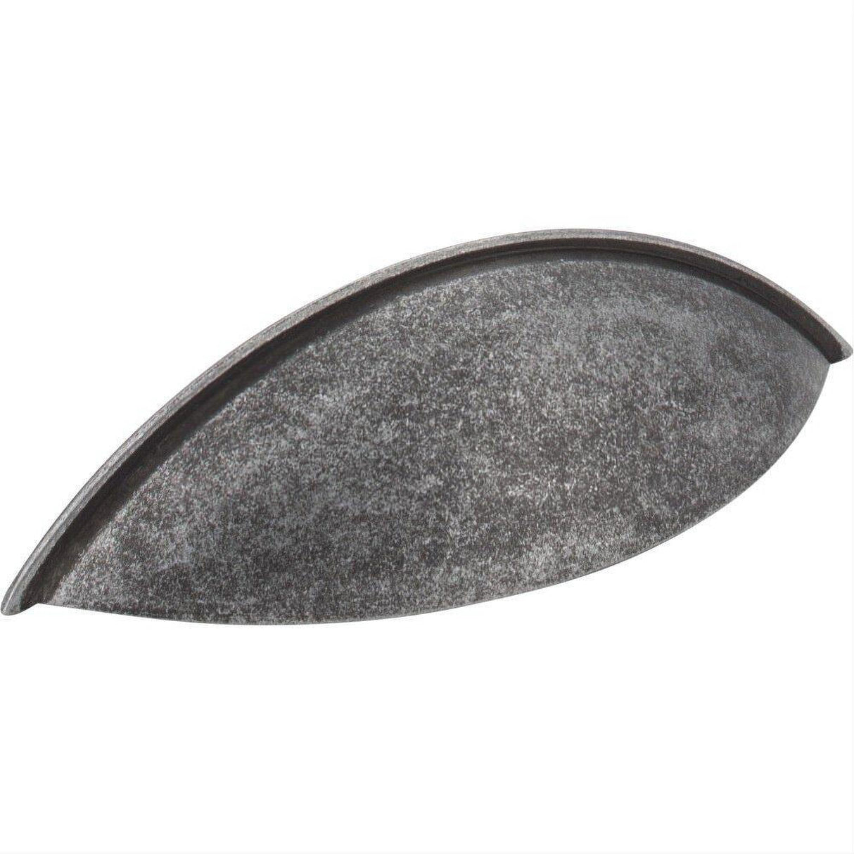 Jeffrey Alexander 8236SIM 8236 Bordeaux 5" Zinc Cabinet Pull Distressed Antique Silver