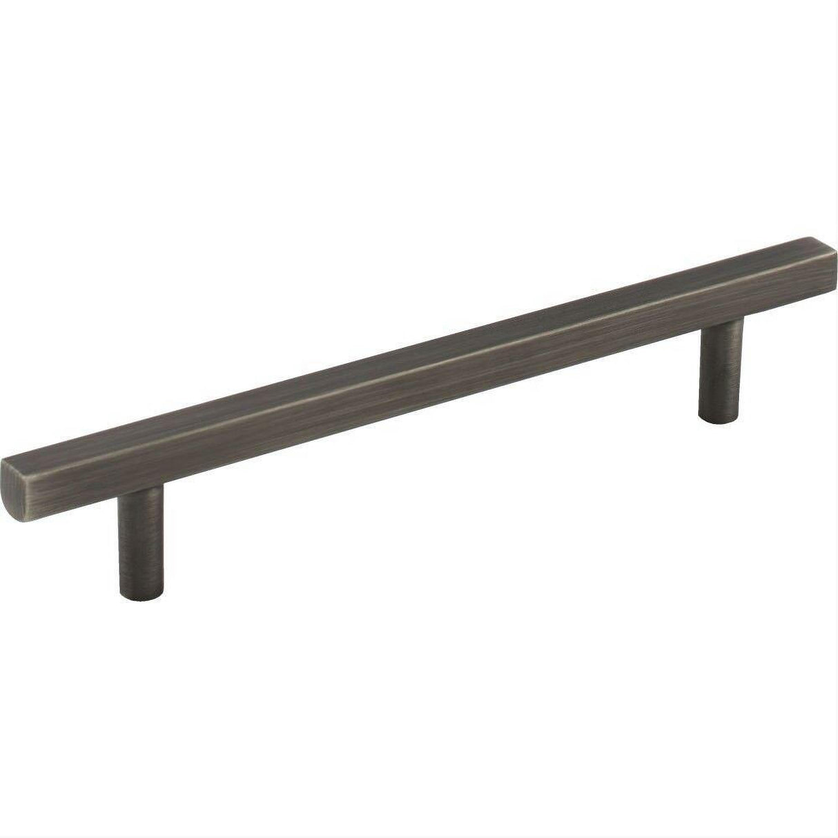 Jeffrey Alexander 845-128BNBDL-128 Dominique 7-1/16" Zinc Cabinet Pull Brushed Pewter