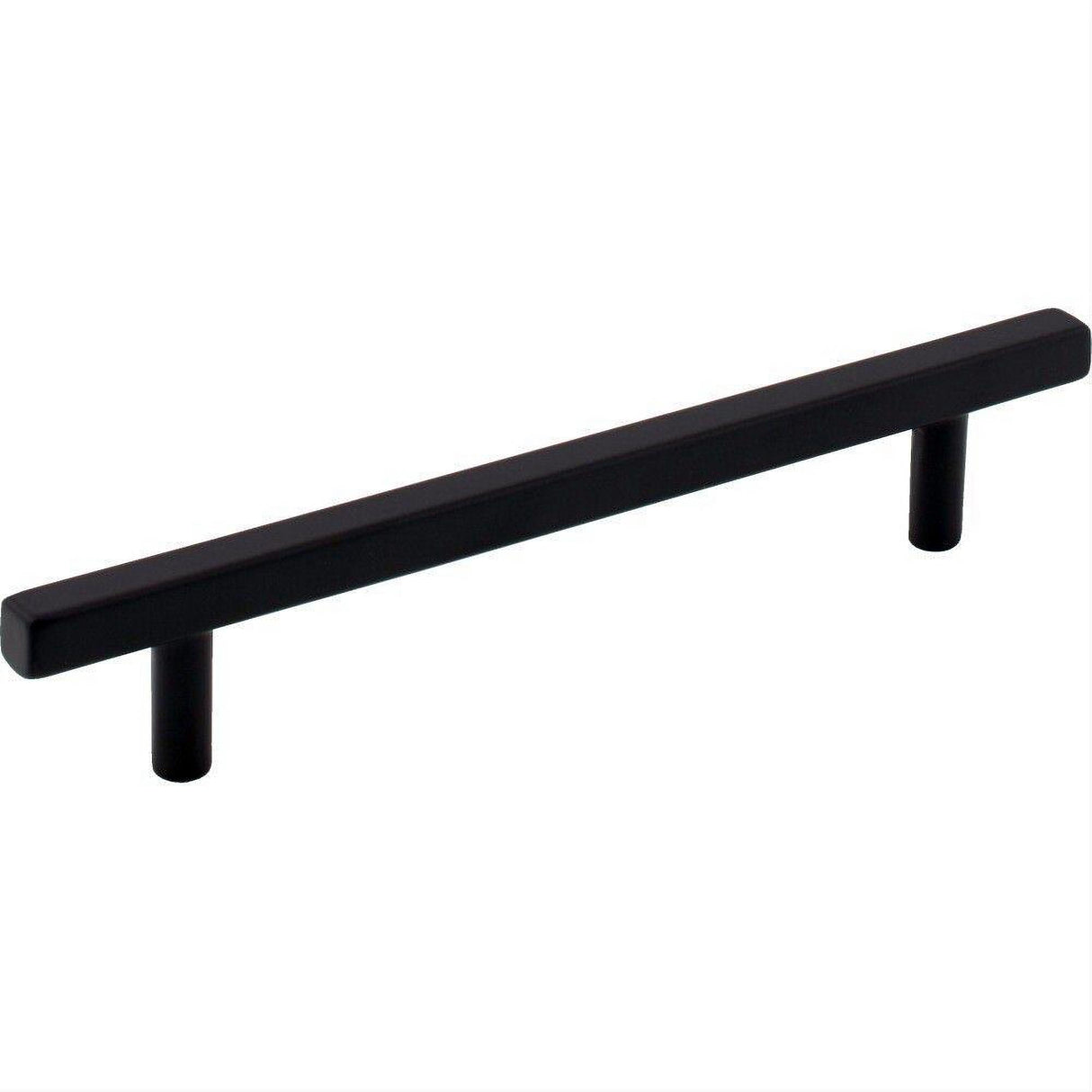 Jeffrey Alexander 845-128MB-128 Dominique 7-1/16" Zinc Cabinet Pull Matte Black
