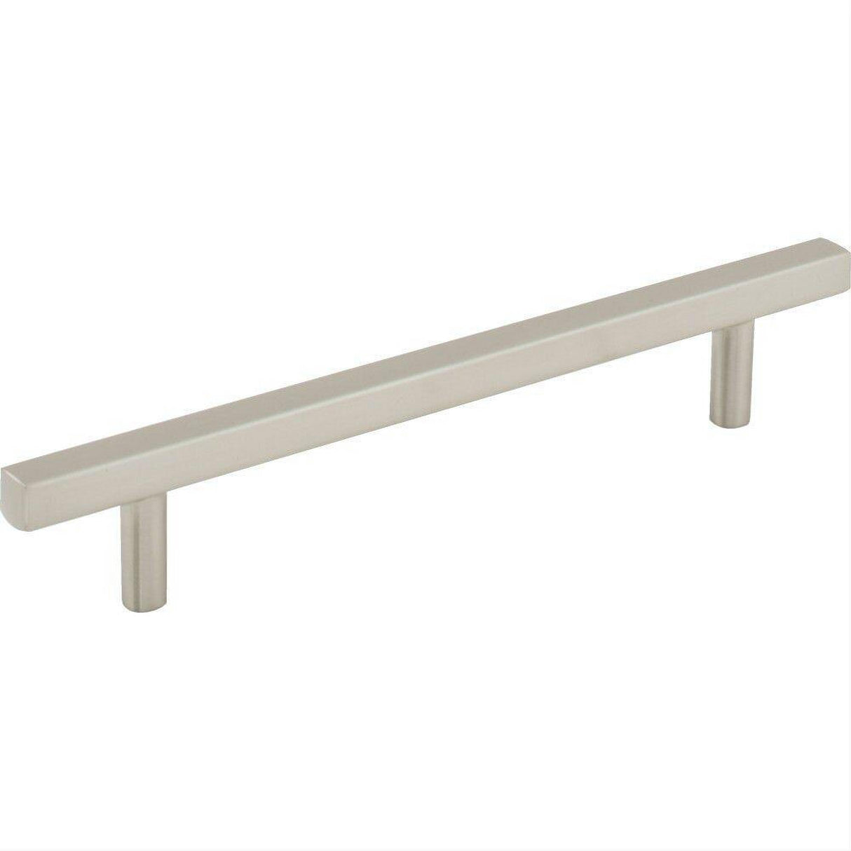 Jeffrey Alexander 845-128SN-128 Dominique 7-1/16" Zinc Cabinet Pull Satin Nickel