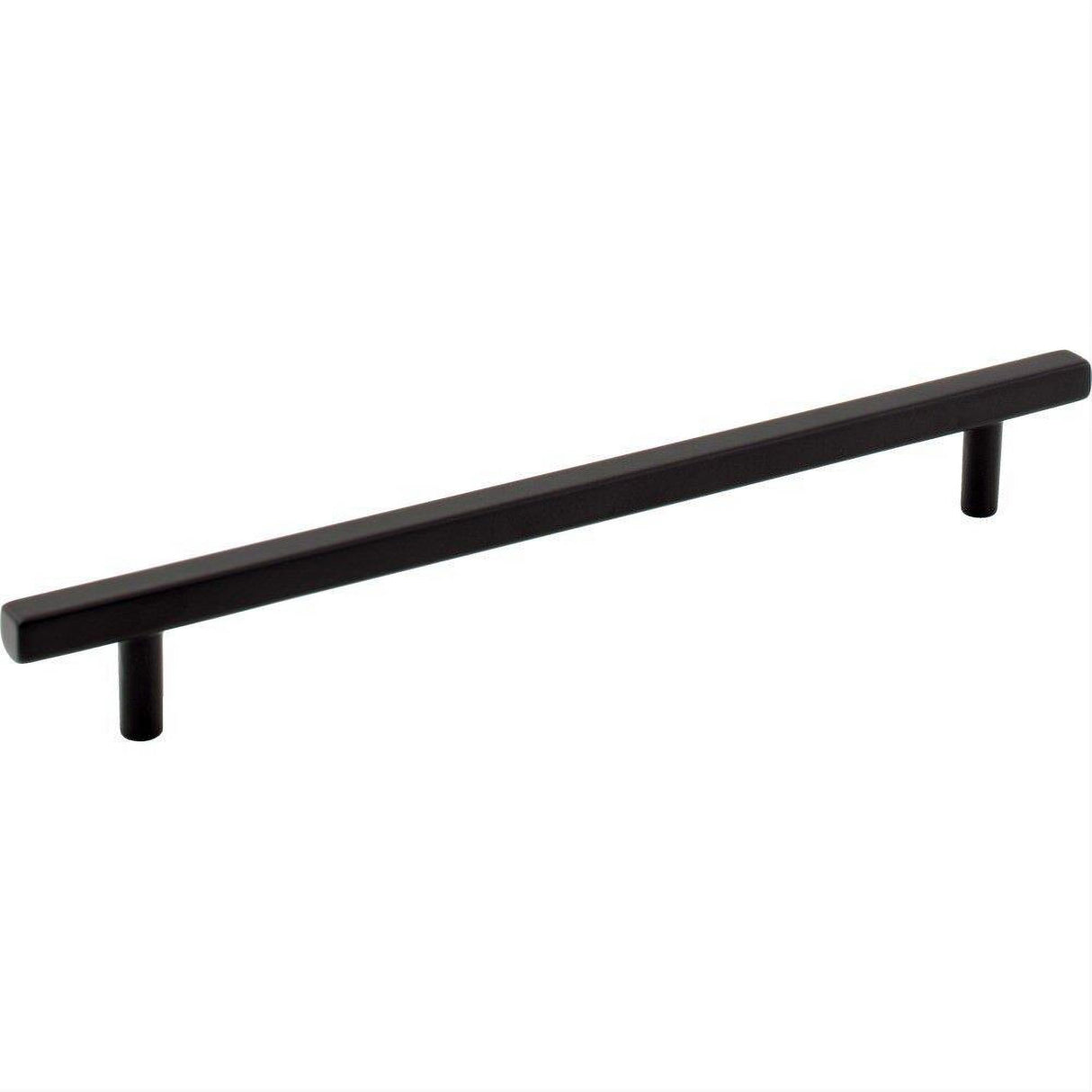 Jeffrey Alexander 845-192MB-192 Dominique 9-9/16" Zinc Cabinet Pull Matte Black