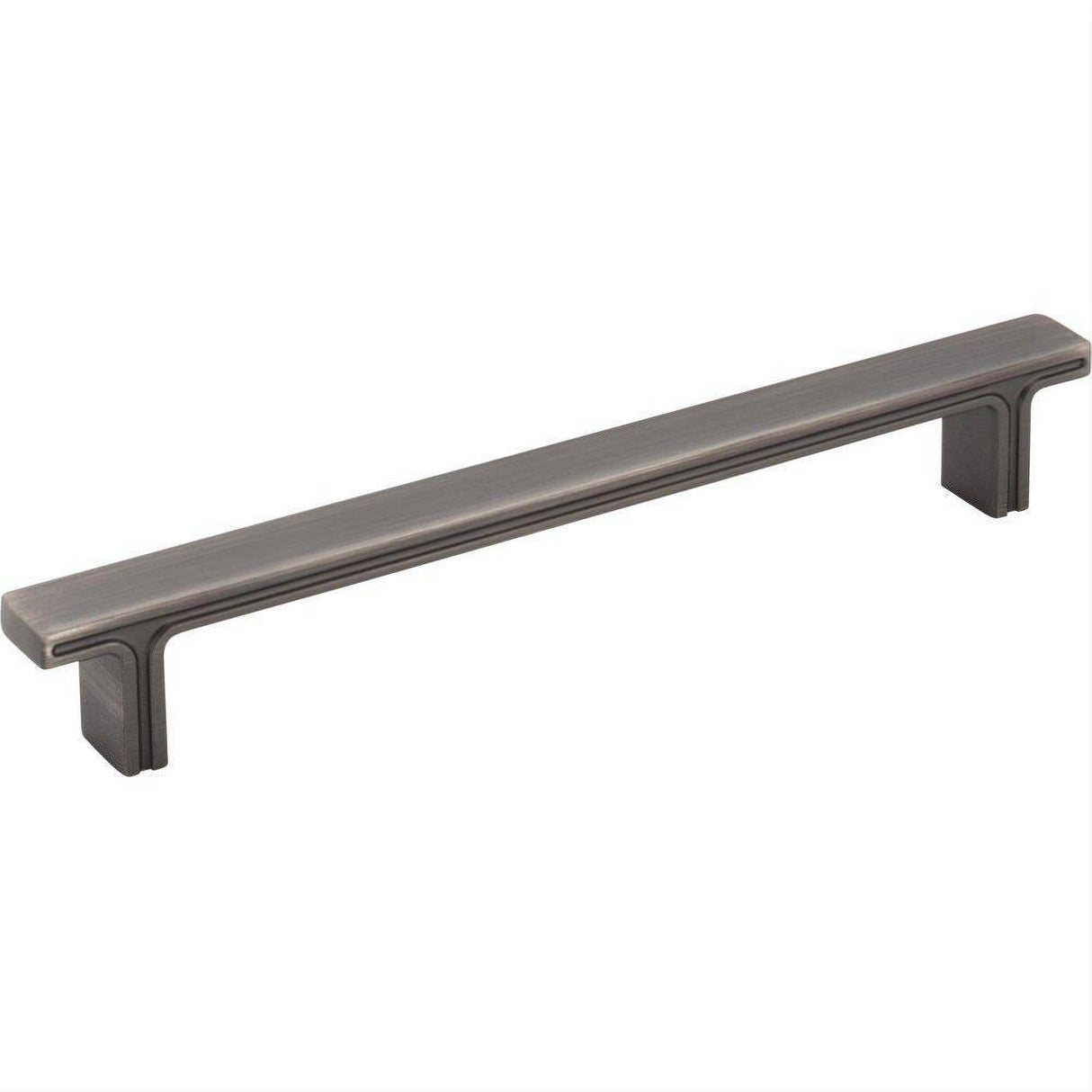 Jeffrey Alexander 867-160BNBDL-160 Anwick 7-5/8" Zinc Cabinet Pull Brushed Pewter