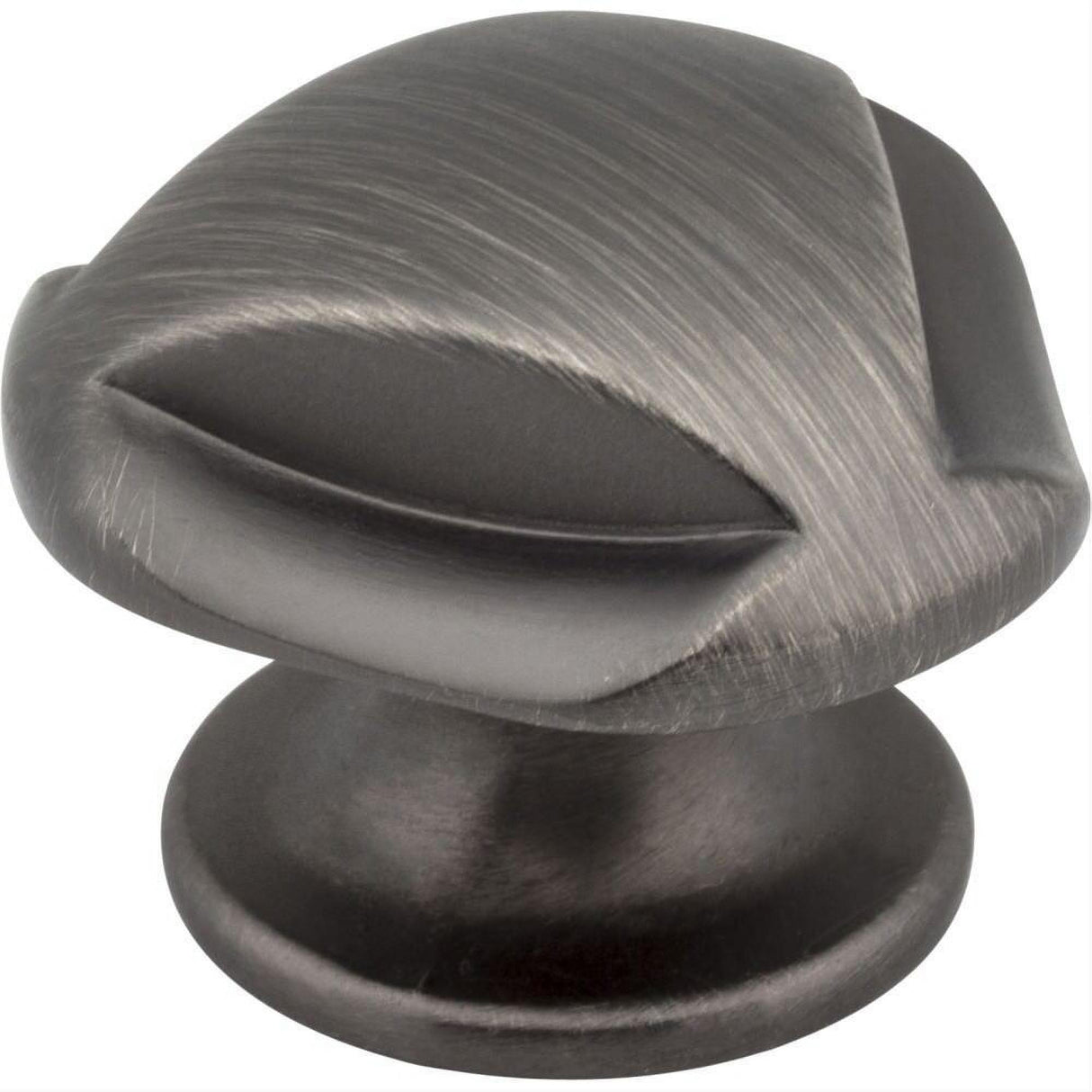 Jeffrey Alexander 915BNBDL 915 Chesapeake 1-5/16" Zinc Cabinet Knob Brushed Pewter