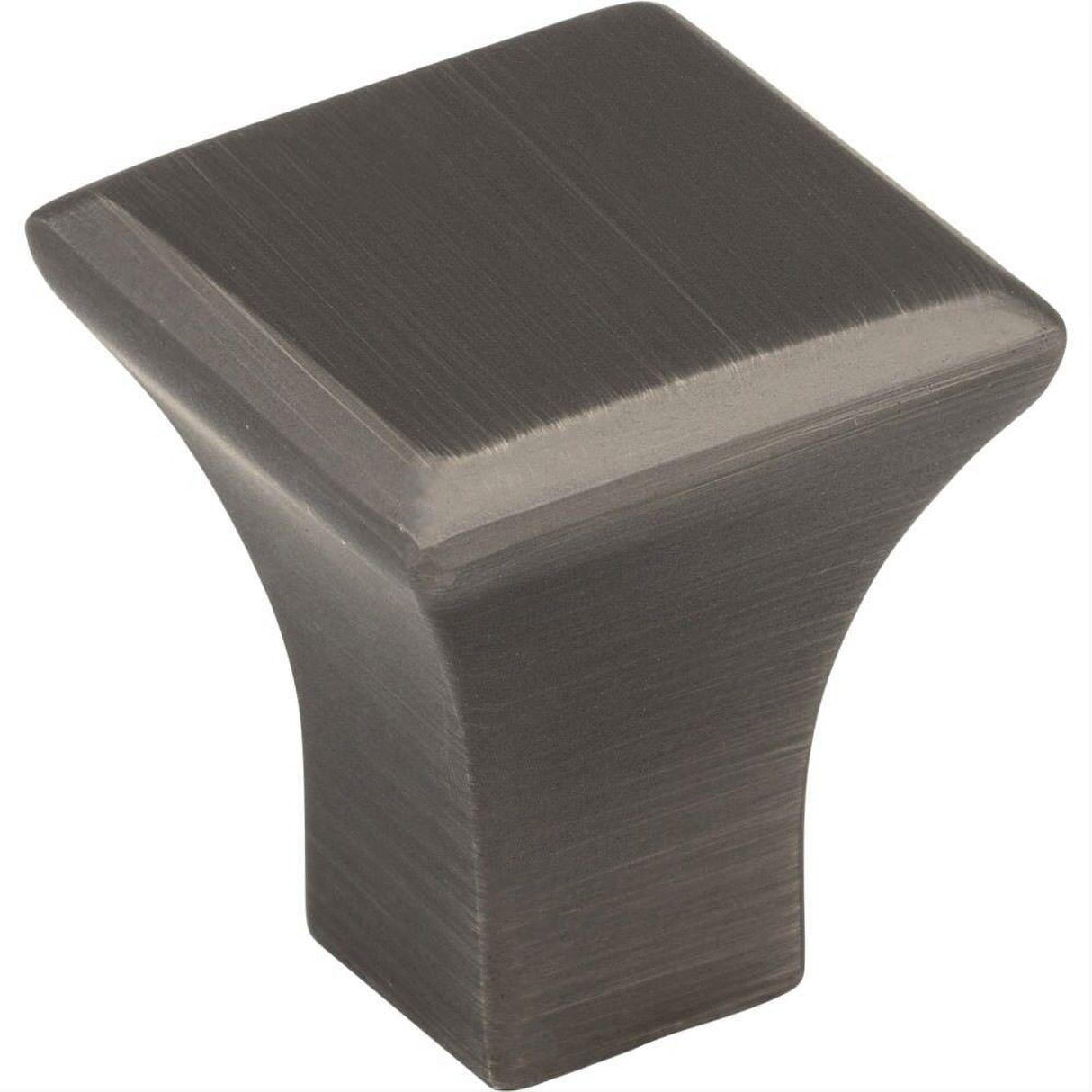 Jeffrey Alexander 972S-BNBDL Marlo 7/8" Zinc Small Cabinet Knob Brushed Pewter