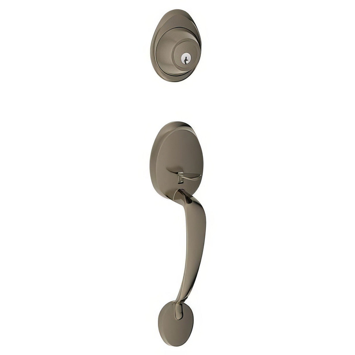 Dexter by Schlage JH58BAR620 antique pewter single cylinder handleset