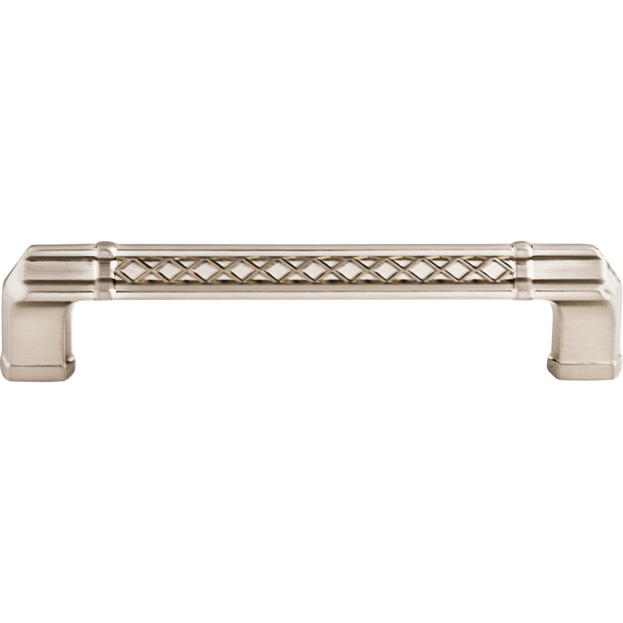 Top Knobs TK206BSN Tower Bridge 5" Center to Center Bar Pull Brushed Satin Nickel