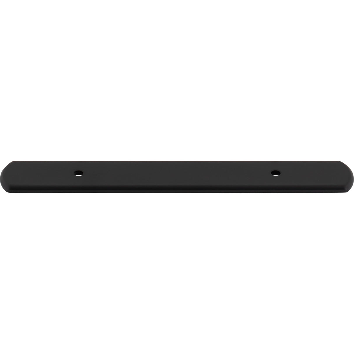 Top Knobs TK3271BLK Wescott 3 3/4" Center to Center Pull Backplate Flat Black