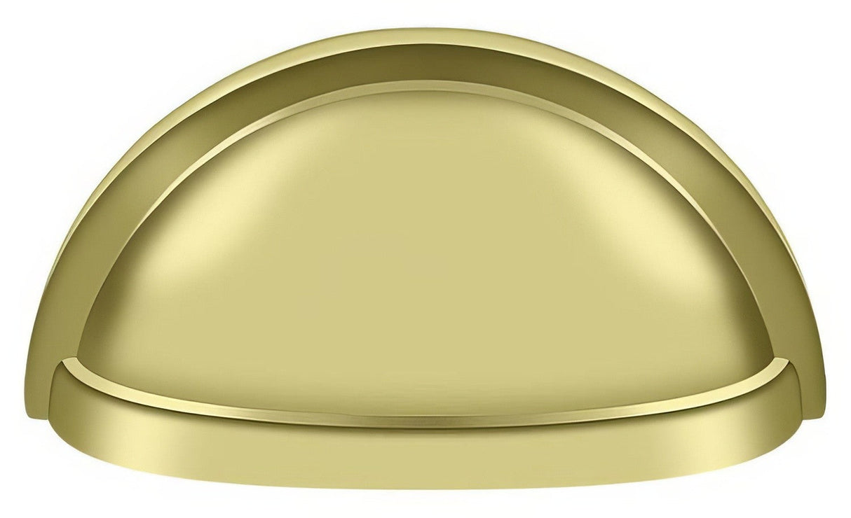 Deltana K43U3 polished brass cabinet pull
