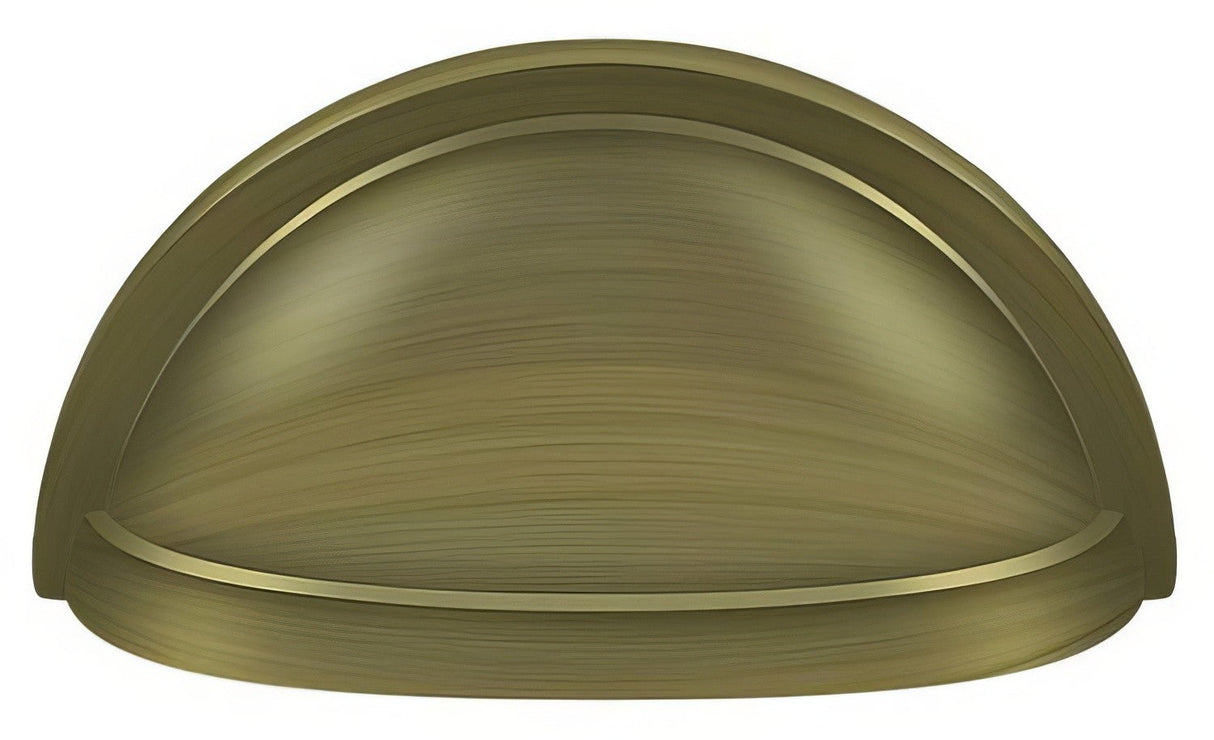 Deltana K43U5 antique brass cabinet pull
