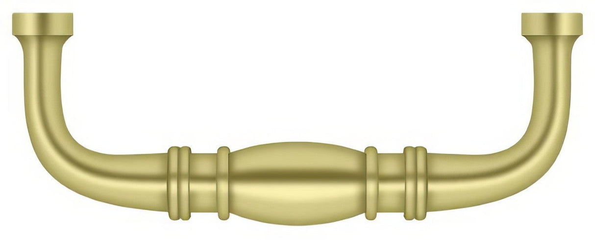 Deltana K4473U3 polished brass cabinet pull