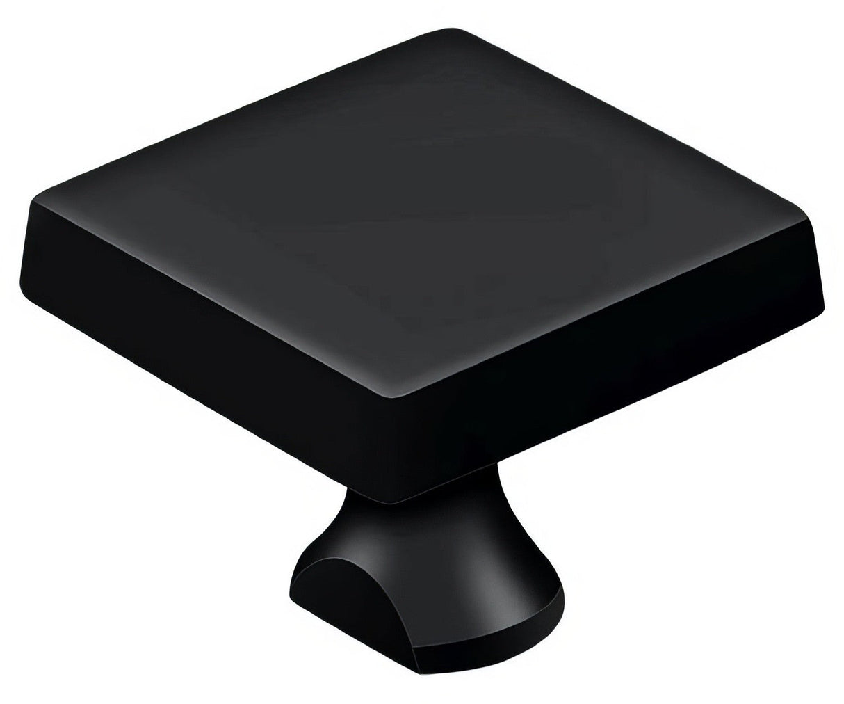 Deltana KBSU19 black square knob for hd security bolt
