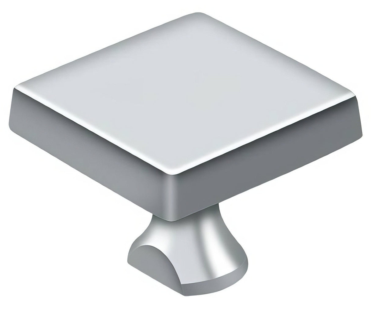 Deltana KBSU26 polished chrome square knob for hd security bolt