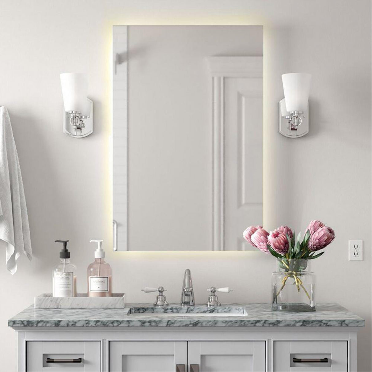Ketcham-AUR-2436 AUR-2436 24" x 36" Aurora LED Mirror