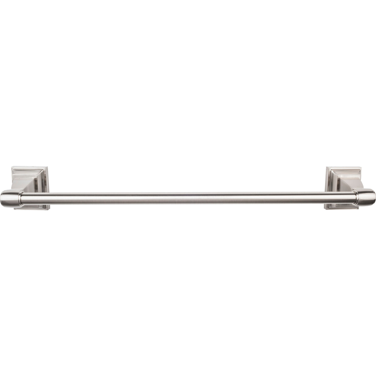 Top Knobs STK6BSN TOP BATH (R) Stratton Bath Single 20" Wall Mounted Towel Bar Brushed Satin Nickel