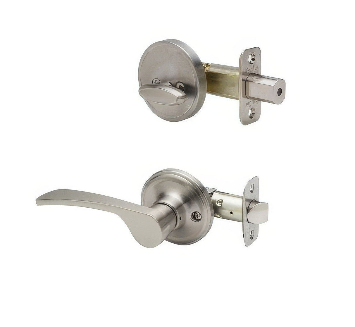 Copper Creek KL2890RHSS satin stainless single cylinder handleset