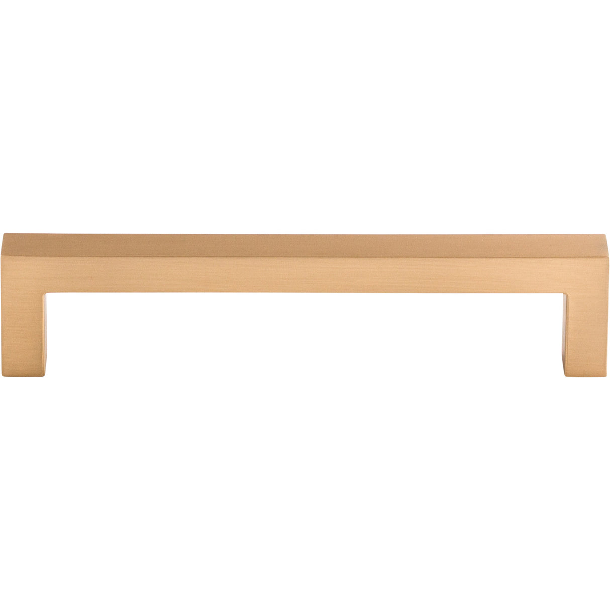 Top Knobs M1651 Square Bar 5 1/16" Center to Center Bar Pull Brushed Bronze