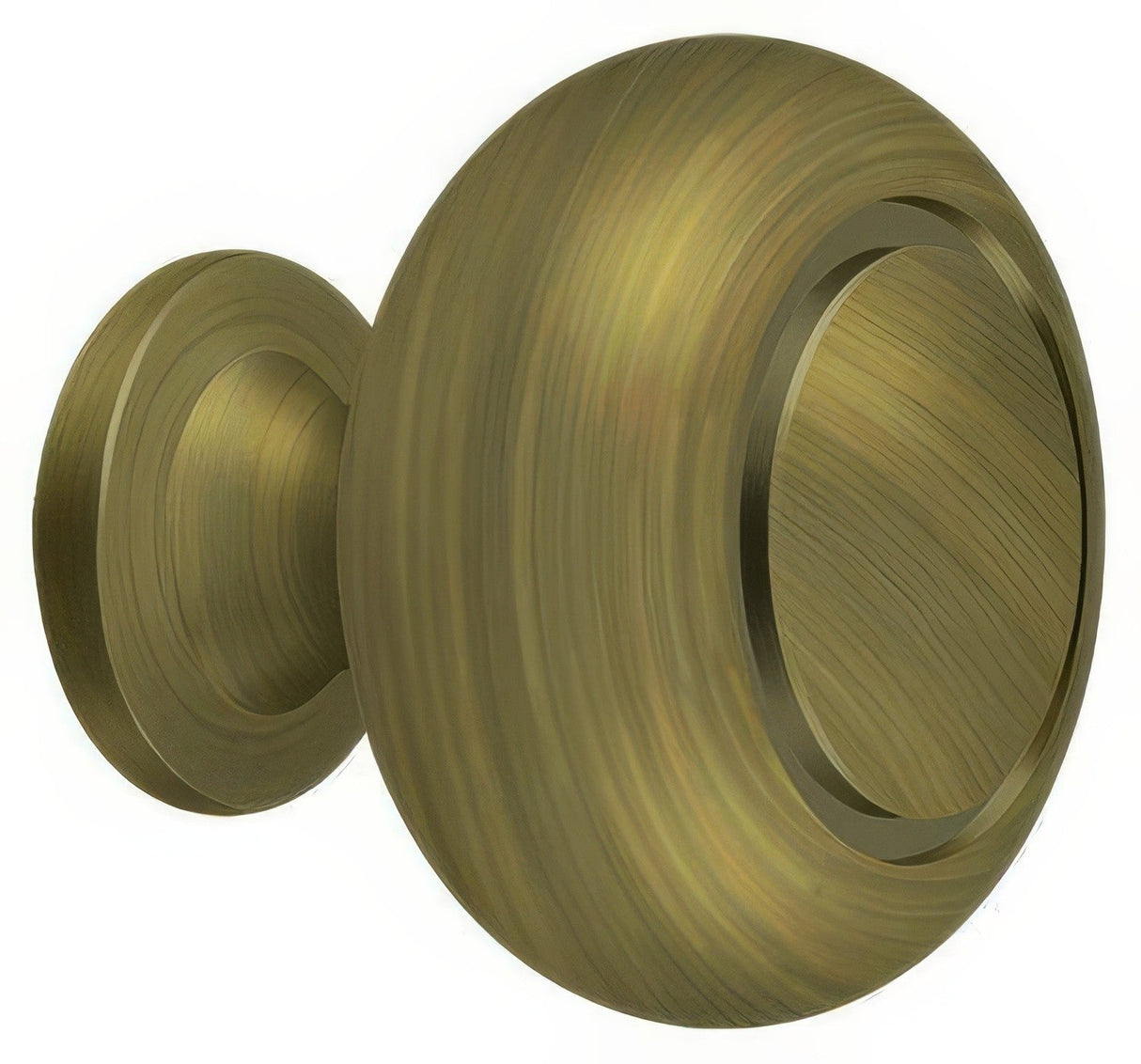 Deltana KR119U5 antique brass cabinet knob