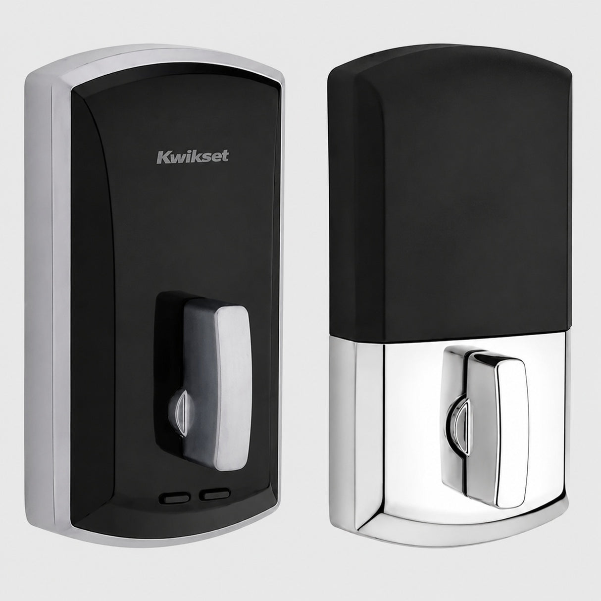 Kwikset 1000-1526.FD.4L.STRKP.KS 20 Min UL Unite Electronic Smart MF Deadbolt Satin Nickel / Bright Chrome