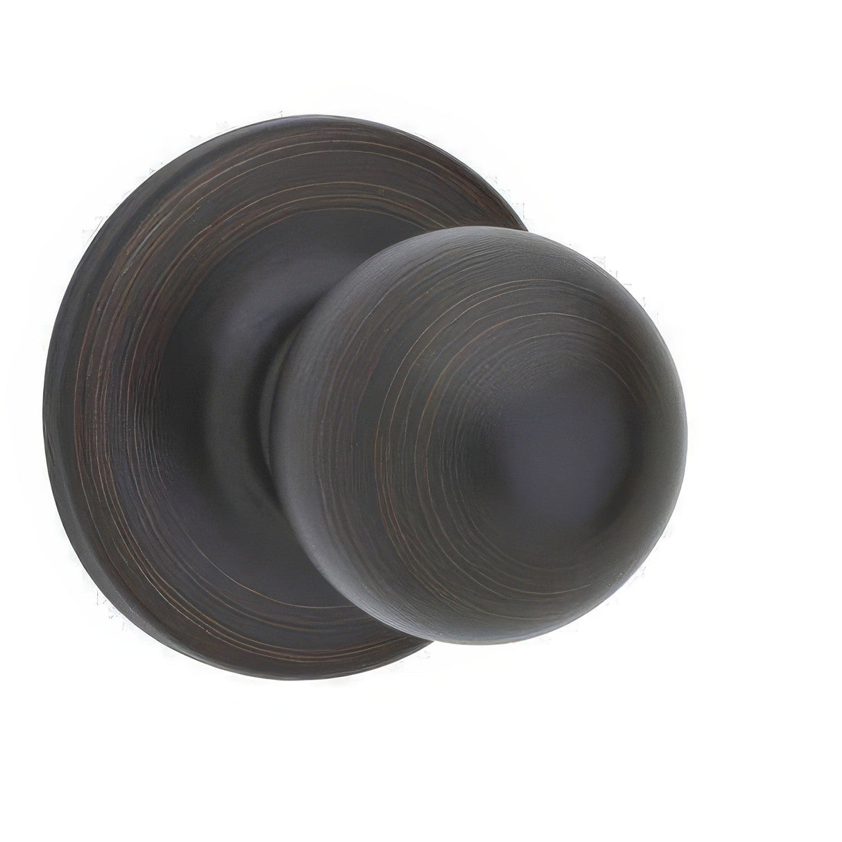 Kwikset 200P-11P Polo Knob Passage Door Lock and RCS Strike Venetian Bronze