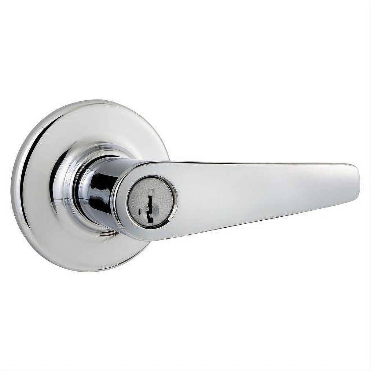 Kwikset 462DL-15AV1-26 Delta Lever Vestibule Lock with 6AL Latch and RCS Strike and SmartKey Antique Nickel