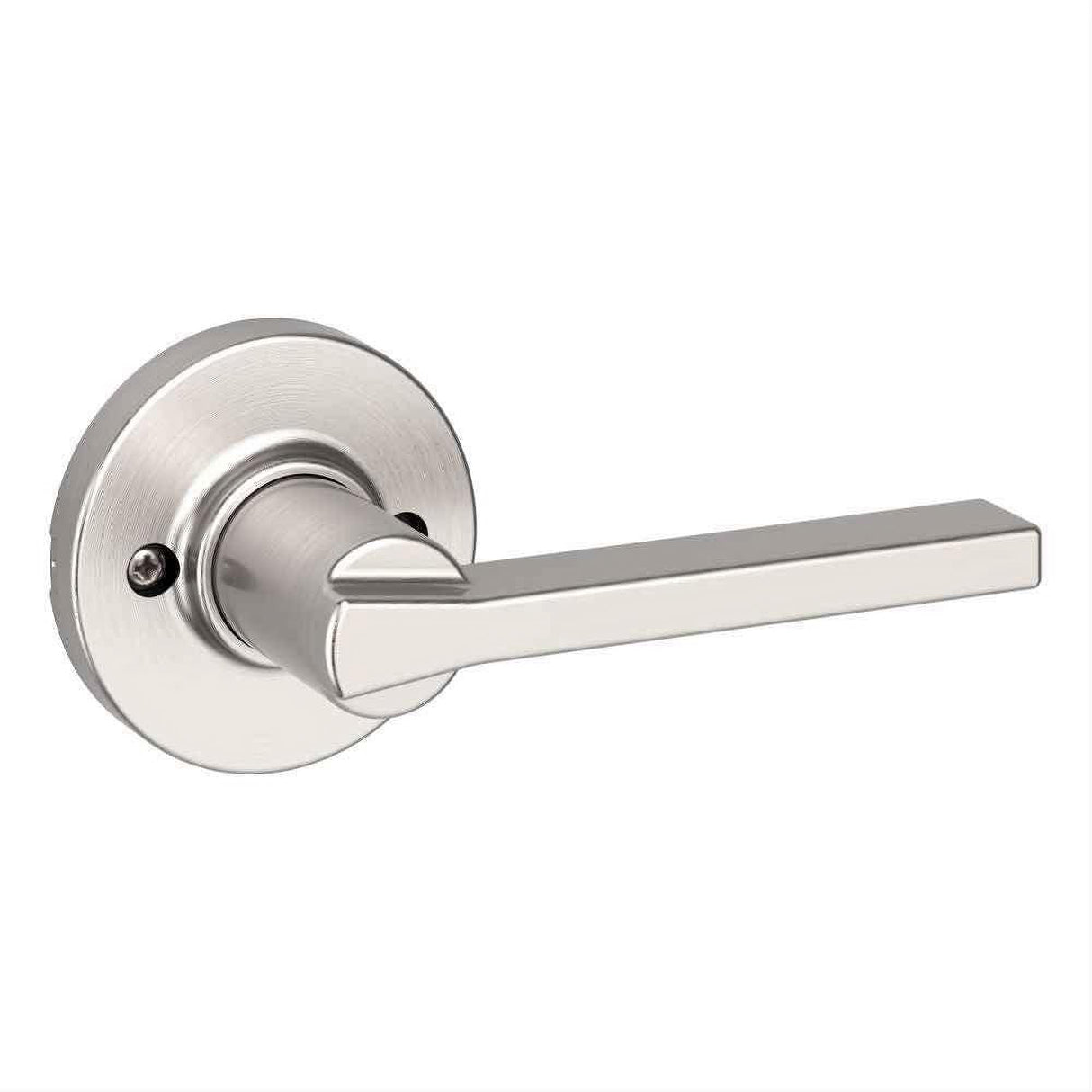 Kwikset 488CSLRDT-15 Casey Half Dummy Door Lever with Round Rose Satin Nickel