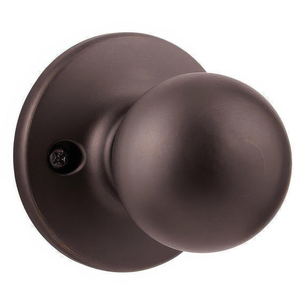 Kwikset 488P-15 Polo Knob Half Dummy Lock - Satin Nickel