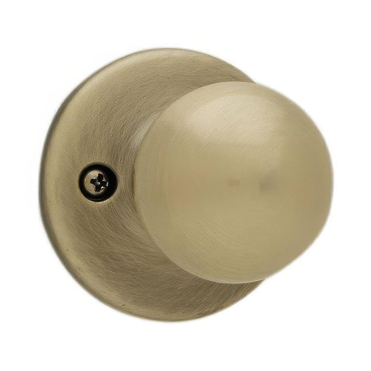Kwikset 488P-15A-514 Polo Knob Half Dummy Lock Antique Nickel