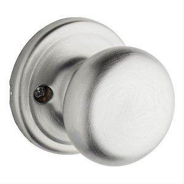 Kwikset 720H-11P26 Hancock Passage Door Knob - Venetian Bronze / Bright Chrome