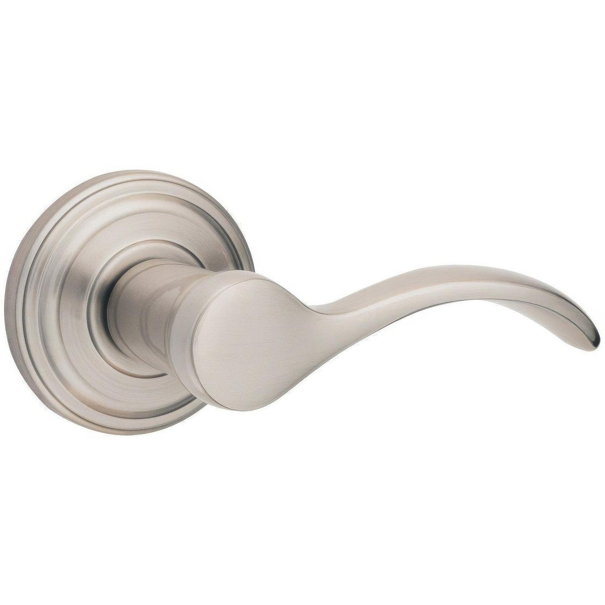 Kwikset 720PML-3 Pembroke Passage Door Leverset Polished Brass