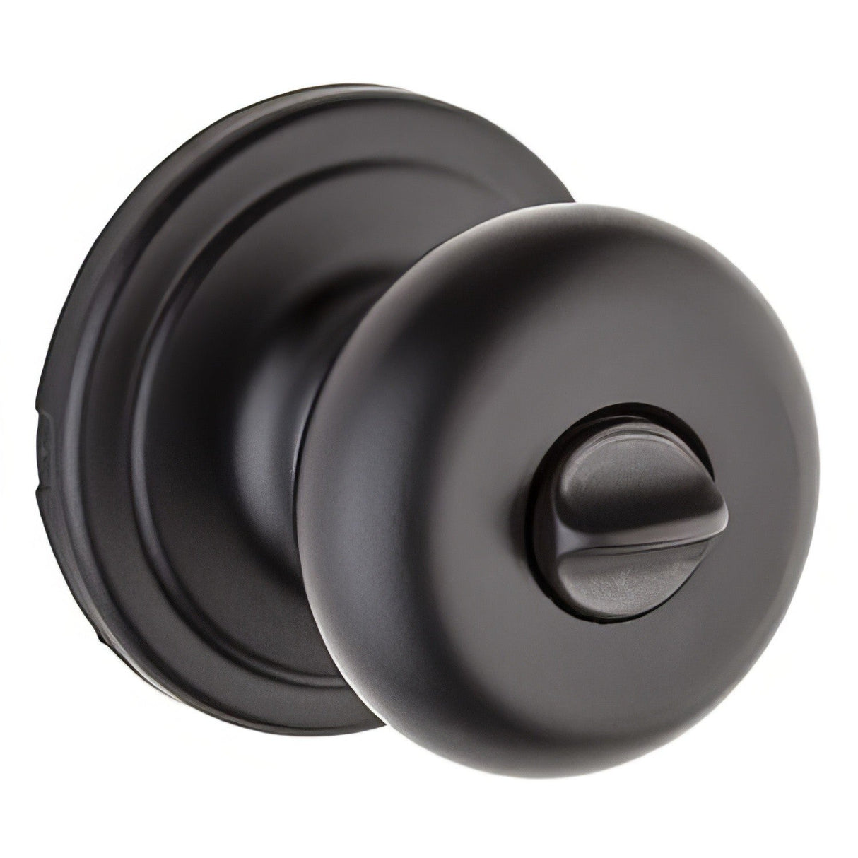Kwikset 730H-514 Hancock Privacy Door Knob - Matte Black