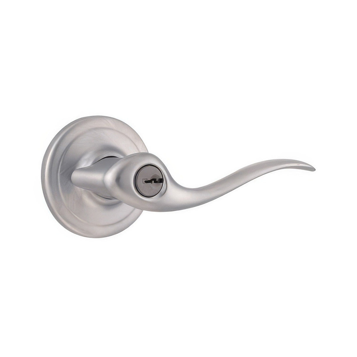 Kwikset 740TNL-26DS-S Tustin Keyed Entry Lever Satin Chrome